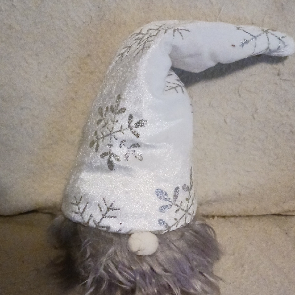 Snowflake Gnome Plush Decor